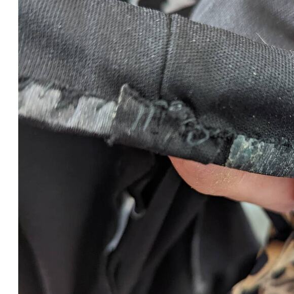 Vintage Y2K 90s Cache Leopard Print Halter Mini Dress Bodycon Clubwear Size 0 - Picture 10 of 11